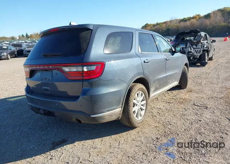2019 Dodge Durango Pursuit Awd из США, поврежденный, VIN 1C4SDJFT2KC685267